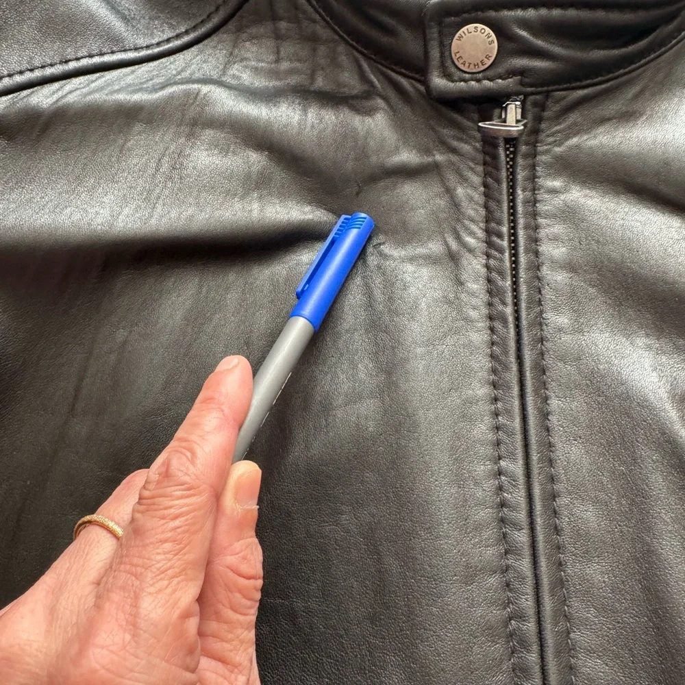 Willson Black Leather Jacket